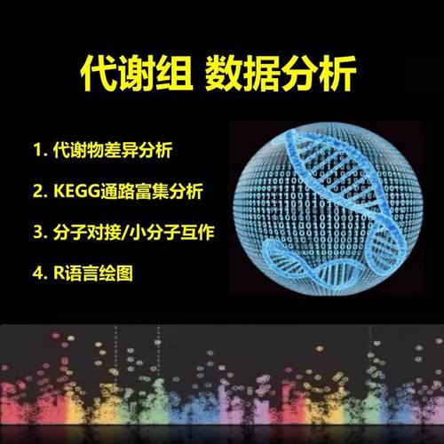 【代谢组数据代分析】差异分析/通路富集/R绘图/分子对接蛋白互作