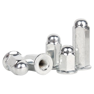 加高加长法兰盖型螺母盖形装饰螺帽盖母盖帽摩托车缸头螺母M5-M10