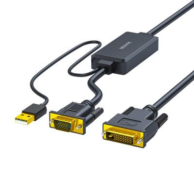 Nexhype主机vga连接显示器dvi线