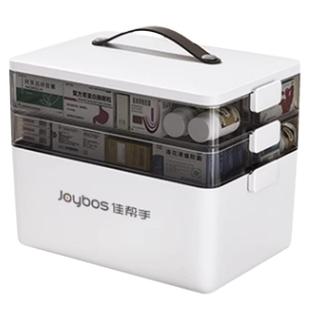 佳帮手药箱收纳盒家庭装大容量家用急救药箱多层分类收纳特大药盒