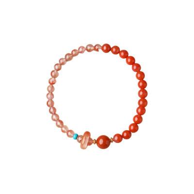 南红手串马年新年礼物送女友闺蜜