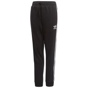 Adidas阿迪达斯三叶草大童运动裤子束脚休闲长裤DV2872