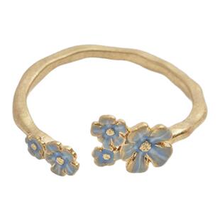 【张慧雯同款 】Fable勿忘我开口戒指女立体原创高级感百搭小众