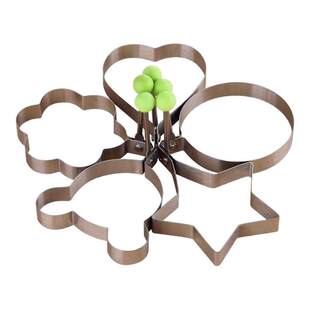 荷包蛋饭团模具不锈钢煎蛋器家用不粘煎鸡蛋模型煎鸡蛋神器爱心形