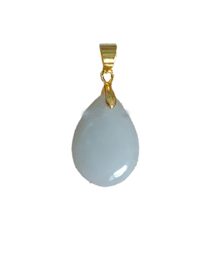 新款天然玉石精致百搭玉吊坠