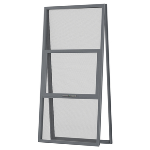 防盗窗纱窗一体防护栏框中框架金刚网纱窗推拉式平开窗纱窗网自装