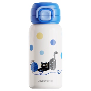 九阳保温杯儿童316不锈钢大容量女款学生男孩上学专用水杯吸管杯