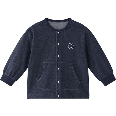 博睿恩儿童帅气仿牛仔外套春新款