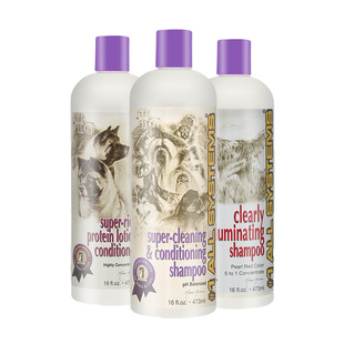 希施丹顶宠物尖狗狗犬用洗澡香波沐浴露护毛素白毛犬蓬松低敏补水