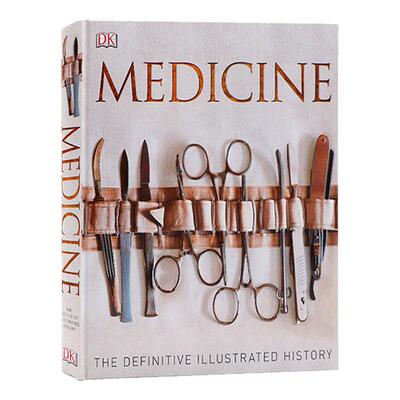 现货 DK百科全书 医学百科 英文原版 Medicine The Definitive Illustrated History 图解医学史图解图鉴百科 精装进口英语书