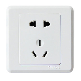 西蒙开关插座39升级款系列C20白色五孔家用86型暗装面板家装工程