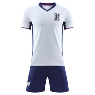 英格兰球衣国家队冬季训练服复古贝林厄姆长袖儿童足球服套装定制