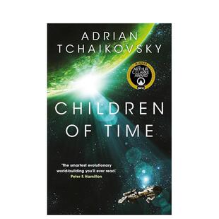 【预售】【2023雨果奖佳系列小说】时间之子英文文学小说进口原版外版书简装14岁以上Children of Time Adrian Tchaikovsky Pa