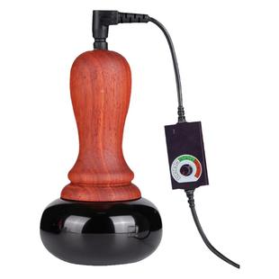 电加热砭石温灸仪艾灸仪器刮痧按摩器太极球扁石能量石矾石扶阳罐