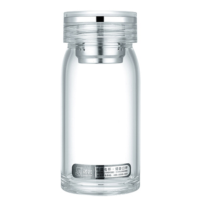 诺岩大肚玻璃杯2025新款男女泡茶水杯茶水分离大容量车载夏季茶杯