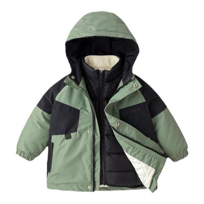 【四级防水】嘟嘟家儿童羽绒服内胆秋冬宝宝户外服加厚冬装三合一
