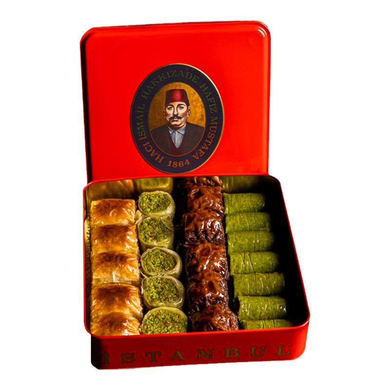 代购 Hafiz mustafa 1864土耳其巴克拉瓦果仁蜜饼开心果高档零食