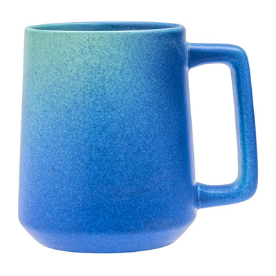 渐变色窑变马克杯家用咖啡杯