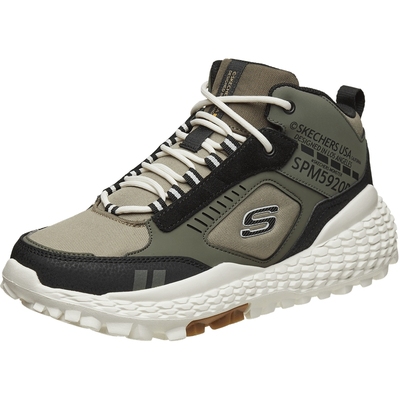 斯凯奇冬季男子厚底高帮鞋复古增高运动鞋户外休闲鞋拼接老爹鞋