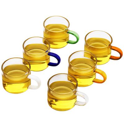 茶杯品茗杯仁峰耐热玻璃