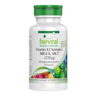德国Fairvital天然维生素k2mk7型进口高含量促钙吸收成人官方正品