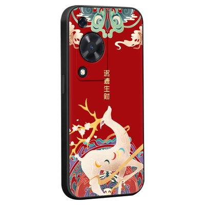 适用于华为畅享70喜庆元素手机壳