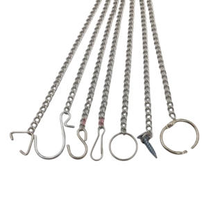 小铁链广告牌吊牌链KT板亚克力车位牌悬挂链条吊旗消防指示牌吊链