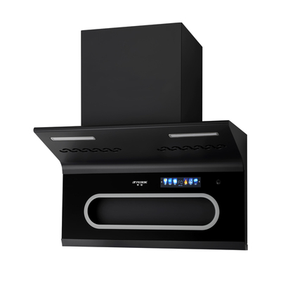 半球新款家用厨房大吸力抽油烟机顶侧双吸吸油烟机免拆洗自清洁