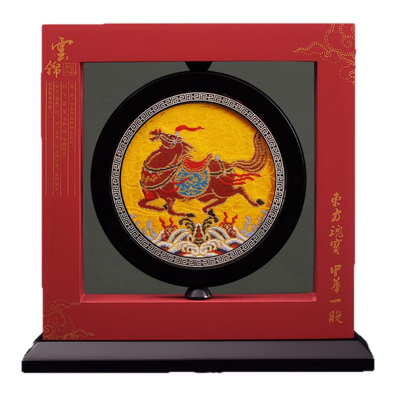 云锦非遗工艺新中式摆台礼物