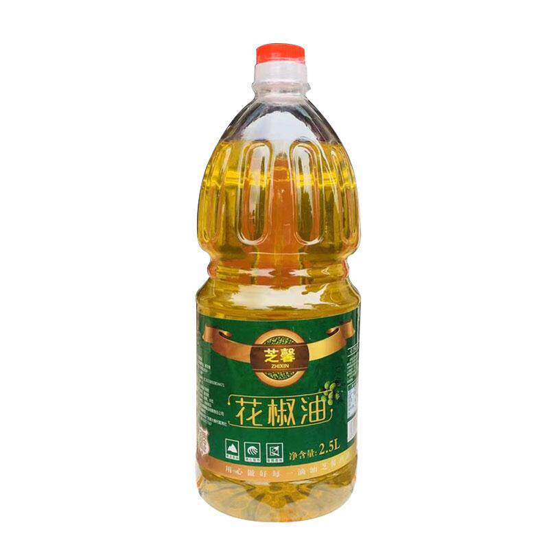 芝馨花椒油2.5L桶装鲜麻爽口商用