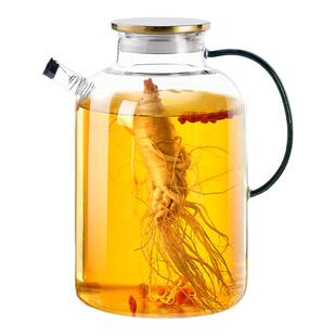 高硼硅玻璃煎药壶熬中药玻璃锅明火直烧煮药壶烧水壶中医养生壶罐