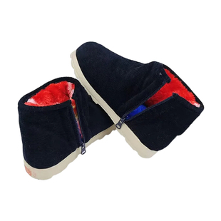 利川通达手工棉鞋冬季棉鞋加强防滑底拉链加厚保暖舒适恩施棉鞋