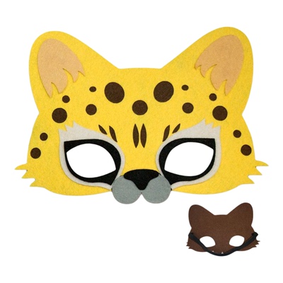 大灰狼面具表演道具动物老虎面罩