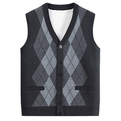 加绒加厚马甲恒源祥冬季羊羔绒