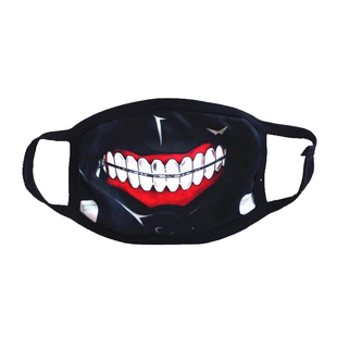 创意个性口罩男潮款搞怪cos金木研二次元动漫周边东京食尸鬼面罩