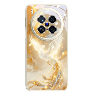 凤凰涅槃适用vivox300手机壳x200新款vivo保护套x300pro镜头膜x100全包防摔ultra高级感女x90时尚pro轻薄mini