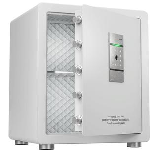 AIPU艾谱保险柜保险箱家用小型办公室智能指纹密码嵌入衣柜全钢防盗床头柜迷你家庭存钱夹万小保管箱2026新款