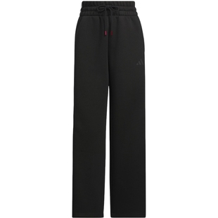 阿迪达斯那尔那茜同款 蛇年新年款高腰宽松阔腿运动直筒裤JZ1642