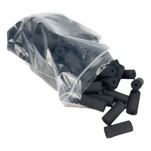 小金粒炭化艾柱几乎无烟家用艾条黑色艾灸条柱艾粒艾草五年陈