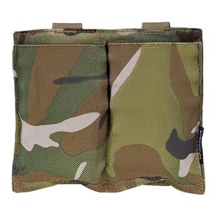 小钢蝎 战术军迷双联旦夹包 电筒包袋弹力双联蛋匣背心配件附件袋