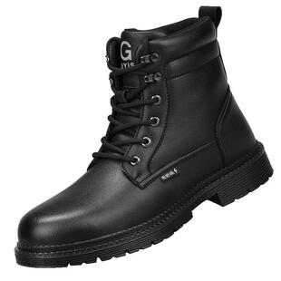 劳保鞋男款男士电工绝缘防砸防刺穿高帮耐磨工地冬季加绒棉鞋新款