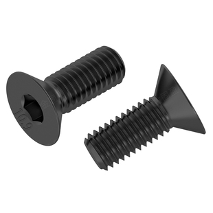 金固盈10.9级沉头内六角螺丝高强度发黑平头螺钉平杯螺栓DIN7991
