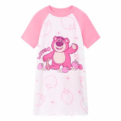 迪士尼女童莫代尔冰丝凉感睡裙