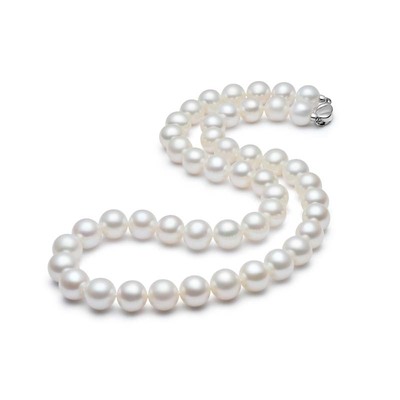 京润典藏级强光大颗淡水珍珠项链