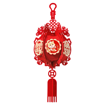 2026新年装饰品灯笼挂件马年新款