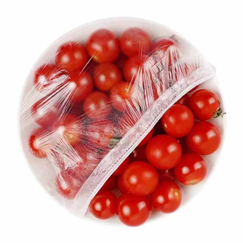 一次性环保鲜膜套罩食品级PE家用保鲜袋碗罩盘子圆形冰箱罩微波炉