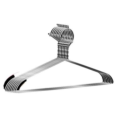 不锈钢实心无痕防起包自动防风款