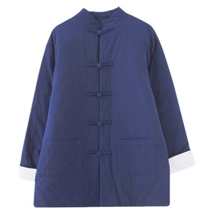 冬季中国风新年服男女款改良复古唐装棉衣外套立领棉服盘扣短棉袄