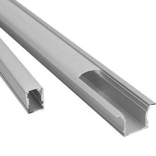 led铝合金灯槽嵌入式线条线型灯带卡槽铝槽灯明暗装网吧U型线形灯