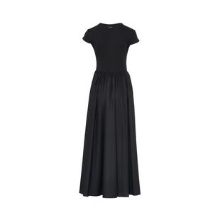 【福利】LYNEE法式圆领连衣裙女赫本风显瘦抗皱大摆长裙